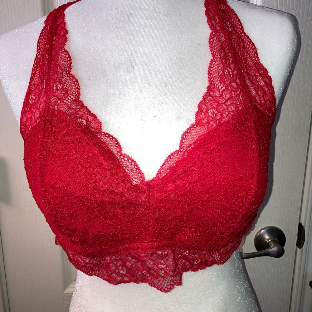 RED BRALETTE SIZE XL